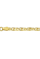 Gouden armband - 14 karaats - Valkenoog - 3,3 mm - 19 cm