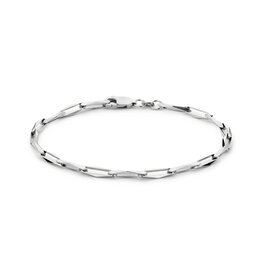 Zilveren armband - Closed forever - 3,5 mm - 18,5 cm