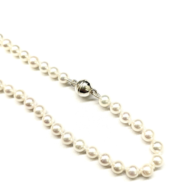 Renaissance Cultuurparels Parel collier - 5.5x6 mm - 46087GRADEAAA - 48 cm