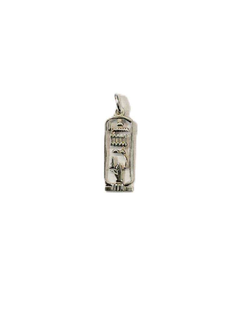 Occasions by Marleen Occasions by Marleen - Zilveren hanger -  Egyptisch cartouche