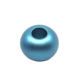 Otracosa Otracosa - Aluminium kraal klein  1.2 cm - K6 Licht blauw