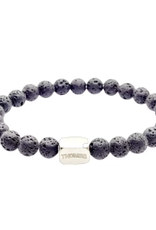 Thomss Thomss - Armband - Edelsteen - Lava