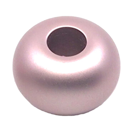 Otracosa Otracosa - Aluminium kraal groot 2.1 cm - K3 Licht roze