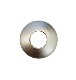 Otracosa Otracosa - Aluminium kraal discus klein 1.2 cm - K8 Zilver grijs