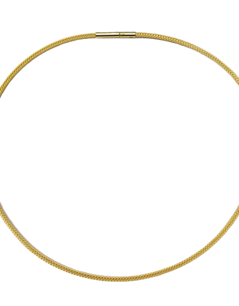 Taloumis Taloumis - Calza - Verguld staal- 1 draadje - 2.5 mm - 45 cm