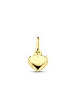 Gouden bedel -  14 karaats - Hartje - 5.5 mm