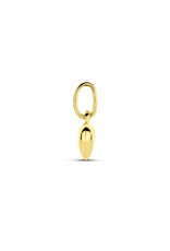 Gouden bedel -  14 karaats - Hartje - 5.5 mm