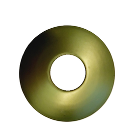 Otracosa Otracosa - Aluminium kraal discus groot 1.5 cm - K9 Licht groen