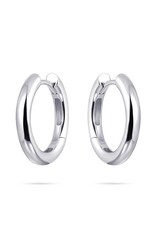Gisser Hoops - Zilveren oorringen - Gerhodineerd - 3 mm - 20 mm