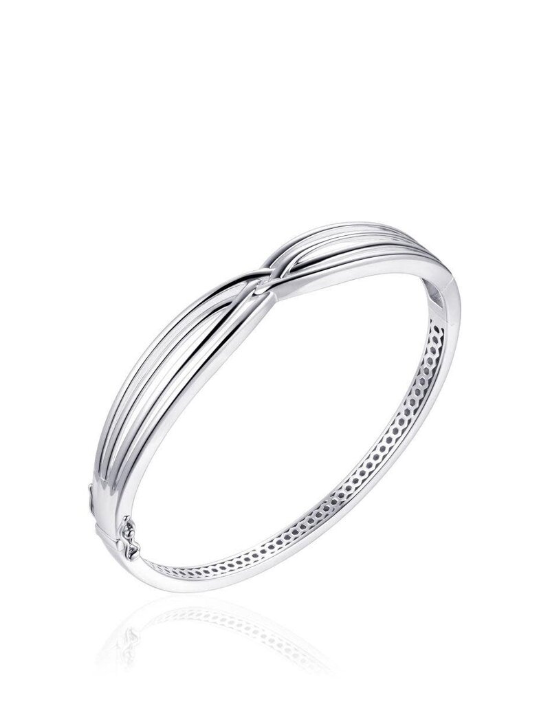 Gisser Bangle - Gerhodineerd - Scharnier - 60 mm