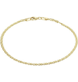 Gouden armband - 14 karaats - Valkenoog - 1.9 mm - 19 cm