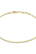 Gouden armband - 14 karaats - Valkenoog - 1.9 mm - 19 cm
