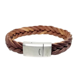Thomss Thomss - Armband - Cognac - THS002 - 21.5 cm