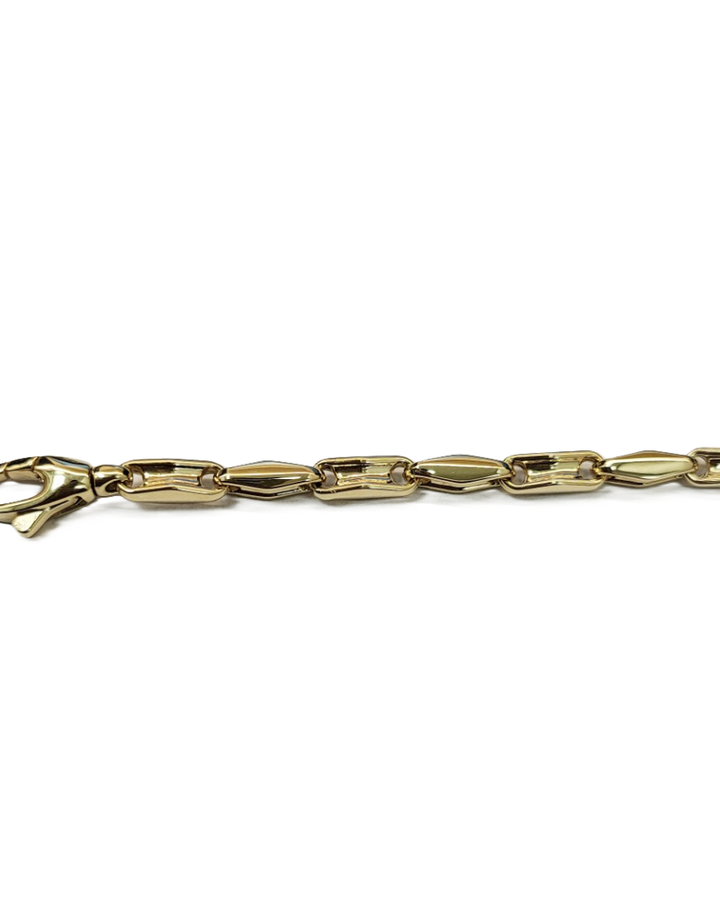 Gouden armband - 14 karaats - 19 cm