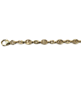 Gouden armband - 14 karaats - 19.5 + 1.5 cm