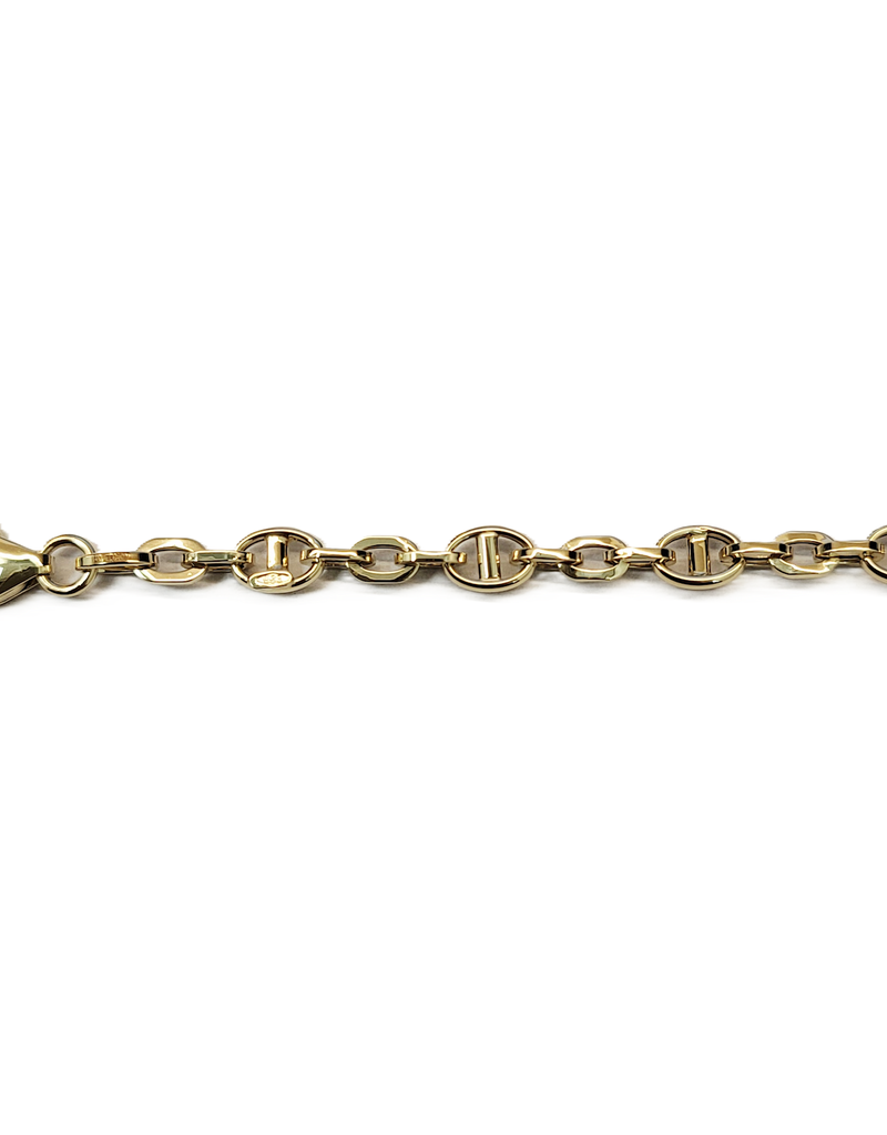 Gouden armband - 14 karaats - 19.5 + 1.5 cm