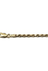 Occasions by Marleen Occasions by Marleen - 14 karaats - Gouden collier - Koord - 43 cm