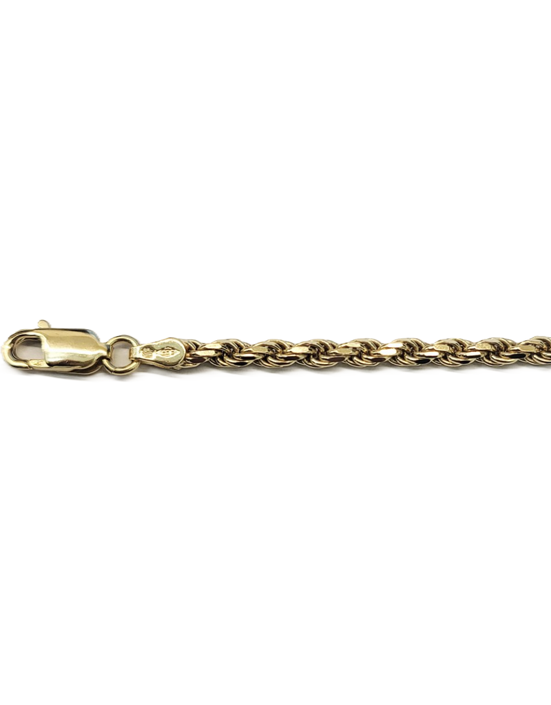 Occasions by Marleen Occasions by Marleen - 14 karaats - Gouden collier - Koord - 43 cm