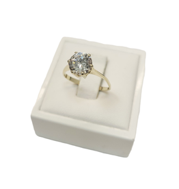 Occasions by Marleen Occasions by Marleen - 14 karaats - Gouden ring - Zirkonia - Maat 16.75