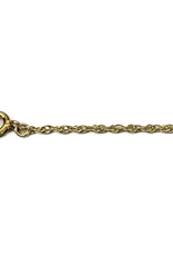 Occasions by Marleen Occasions by Marleen - 14 karaats - Gouden collier - Koord - 42 cm