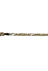 Occasions by Marleen Occasions by Marleen - 14 karaats - Gouden collier - Figaro - 40.5 cm