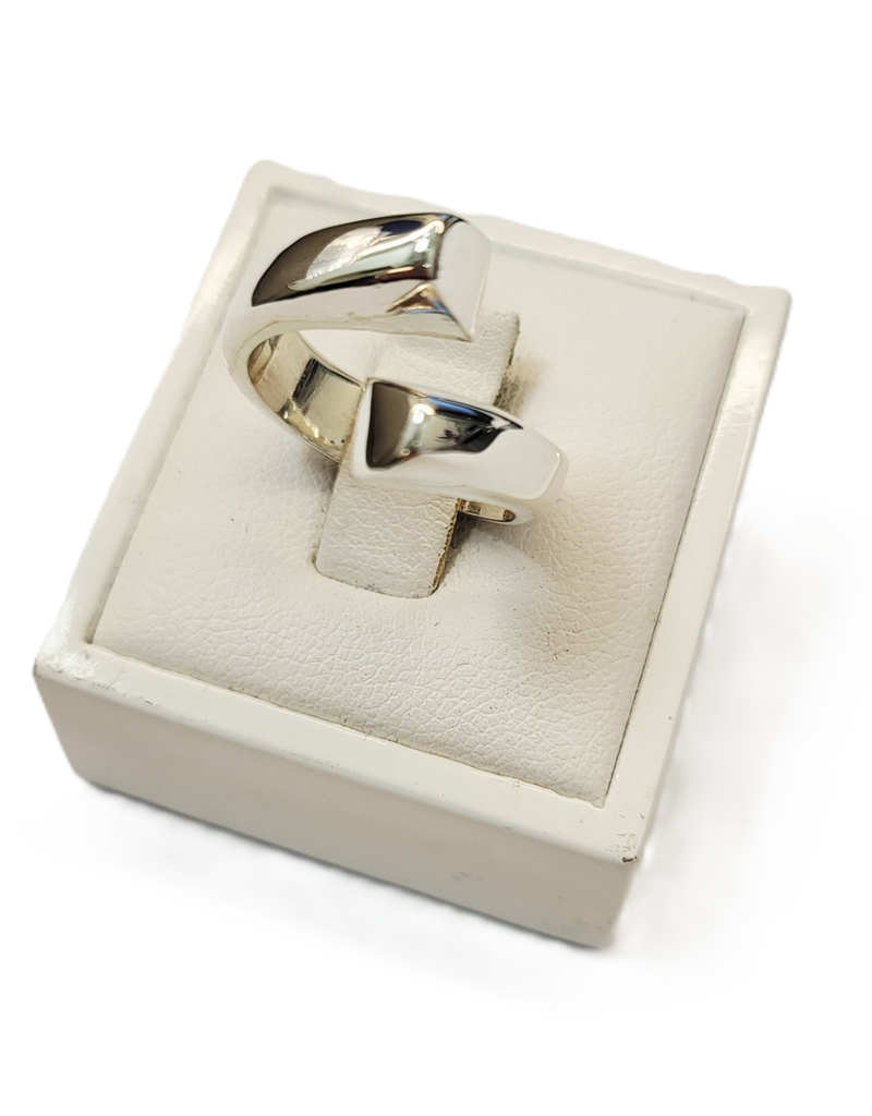 Occasions by Marleen Occasions by Marleen - Zilveren ring - Fantasie - Maat 17.25