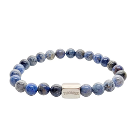 Thomss Thomss - Armband - Edelsteen - Dumortierite Quartz