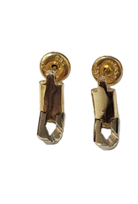 Occasions by Marleen Occasions by Marleen - 14 karaats - Gouden oorknoppen - Bicolor