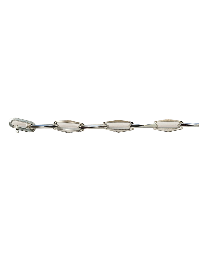 Occasions by Marleen Occasions by Marleen - Zilveren closed for ever - Armband - 19 cm