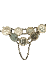 Occasions by Marleen Occasions by Marleen - Laag gehalte armband - 9 x 10 cent Wilhelmina - Bakslot - 21 cm