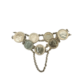 Occasions by Marleen Occasions by Marleen - Laag gehalte armband - 9 x 10 cent Wilhelmina - Bakslot - 21 cm