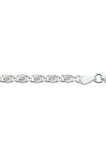 Zilveren armband - Gerhodineerd - Grieks - 3.0 mm - 18 cm
