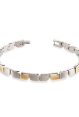 Boccia Boccia - Titanium - Armband - Bicolor - 20 cm