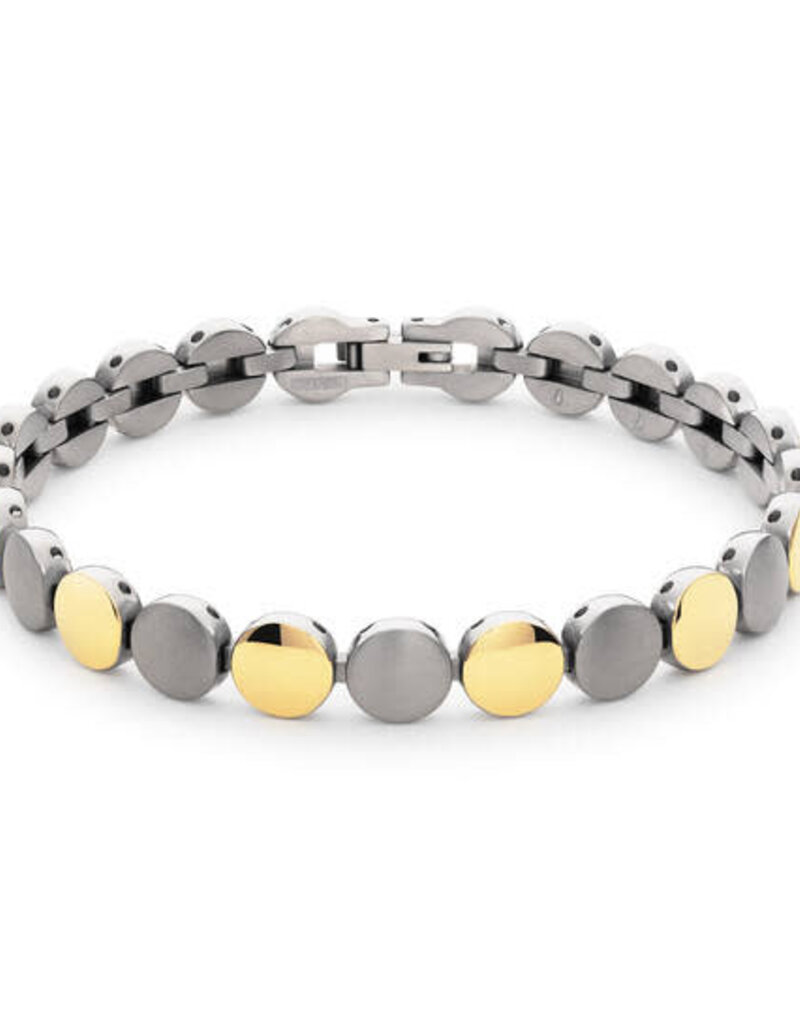 Boccia Boccia - Titanium - Armband - Bicolor - 21 cm