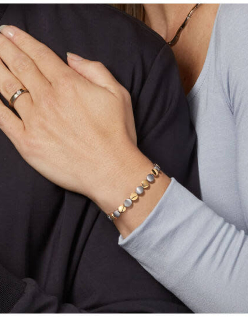 Boccia Boccia - Titanium - Armband - Bicolor - 21 cm