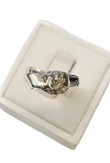 Occasions by Marleen Occasions by Marleen - Zilveren ring - Gegoten - Maat 17.5