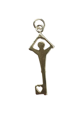 Occasions by Marleen Occasions by Marleen - Zilveren bedel - Sleutel