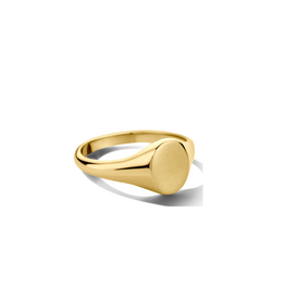 Occasions by Marleen Occasions by Marleen - 14 karaats - Gouden monogramring - Maat 17.75