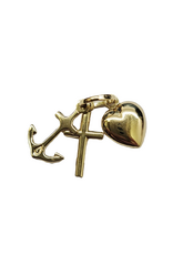 Occasions by Marleen Occasions by Marleen - 14 karaats - Gouden hanger - Geloof, hoop en liefde