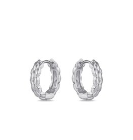 Gisser Zilveren oorrringen - Gerhodineerd
