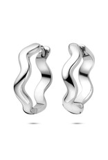 Zilveren oorringen - Gerhodineerd