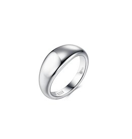 Gisser Zilveren ring - Gerhodineerd - Maat 58