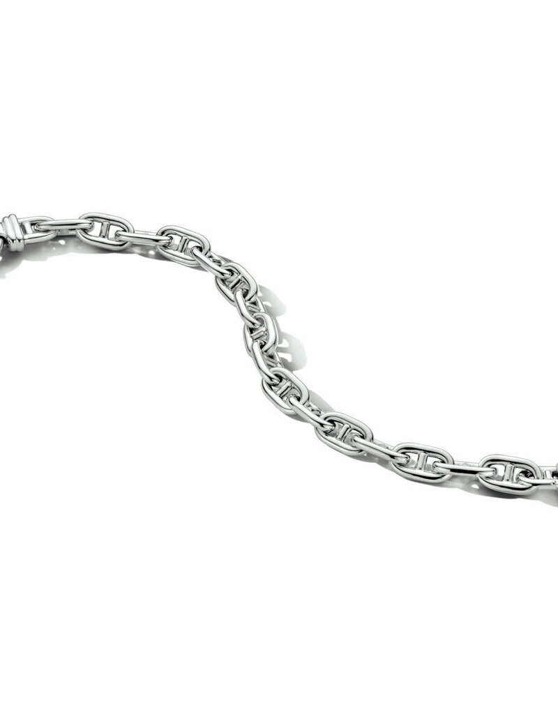 Zilveren armband - Gerhodineerd - 7.6 mm - 19 cm