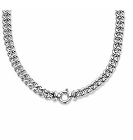 Zilveren collier - Gourmet -  10.5 mm - 44 cm