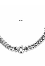 Zilveren collier - Gourmet -  10.5 mm - 44 cm