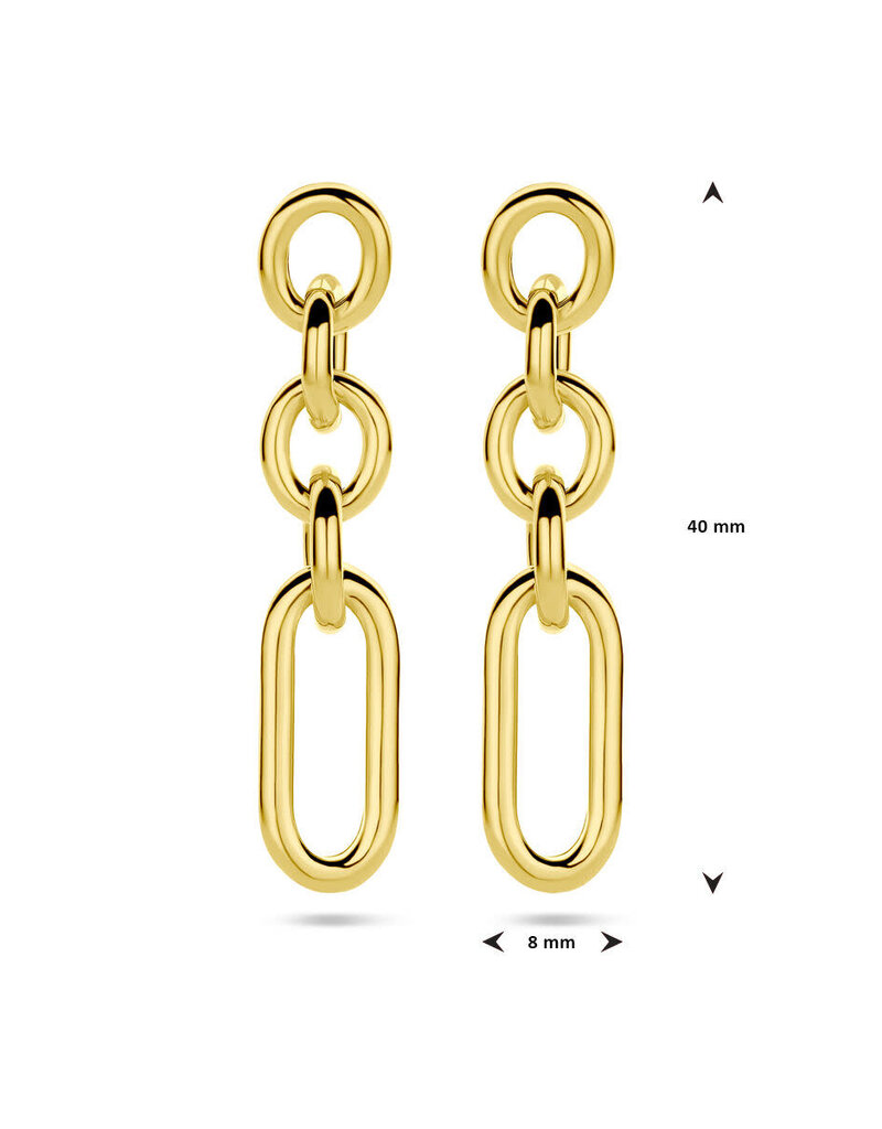 Zilver verguld - Oorhangers