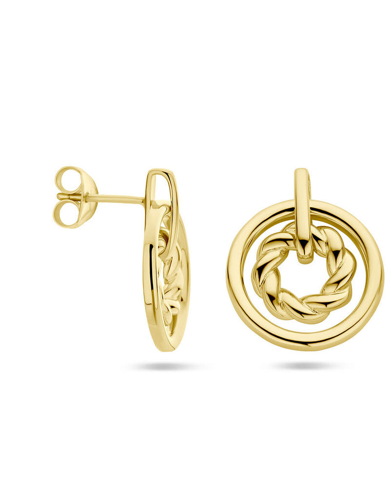 Zilver verguld - Oorknoppen