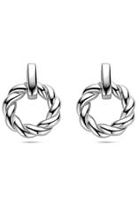 Zilveren oorknoppen - Gerhodineerd