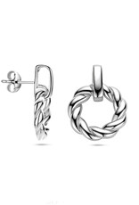 Zilveren oorknoppen - Gerhodineerd