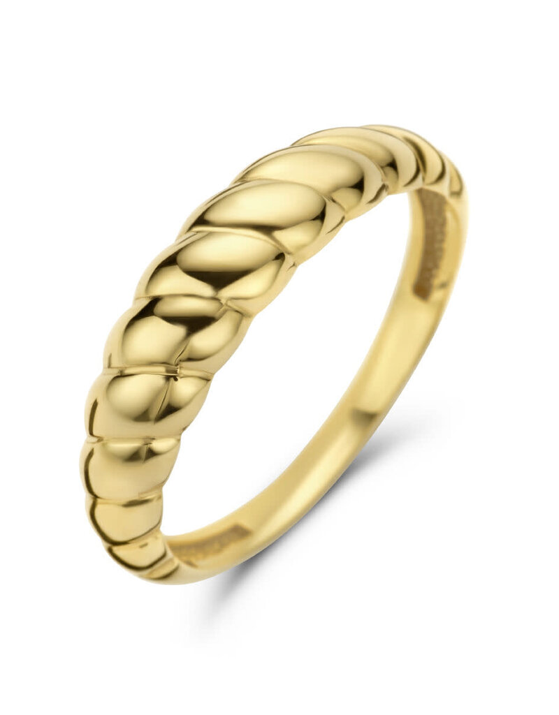 Gouden ring - 14 karaats - Fantasie - Maat 17